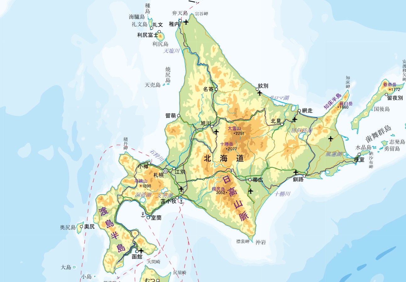 北海道北端は宗谷岬灯台と稚内灯台、南端は白神岬灯台、では東端西端は?
