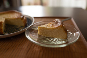 低糖質チーズケーキ　ラカントSで作ってみた