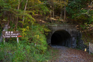ディープな大井川（５）　ミステリートンネルと長島ダム