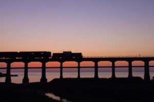 日本海のノスタルジア　惣郷川橋梁