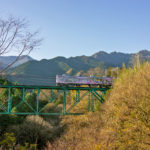 100年経っても現役、仲よく働く「三つ子橋」