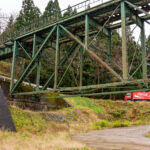 希少な現役ボルチモアトラス　蟹沢橋梁