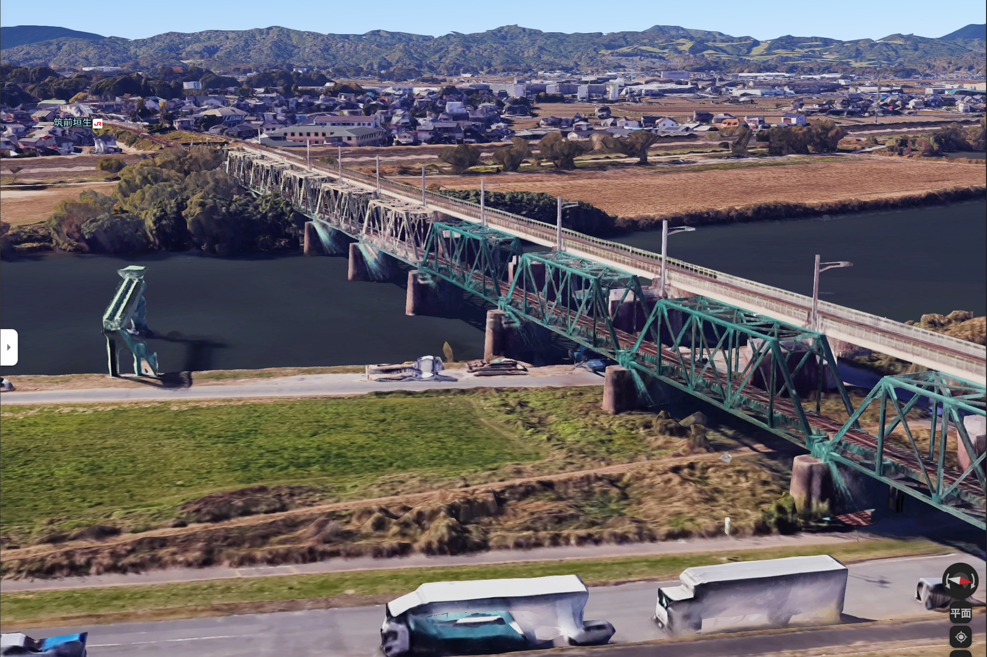 筑豊炭田の隆盛をみる　遠賀川橋梁のクロニクル