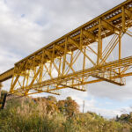 ボルチモアトラスの雄　山都の谷に架かる一ノ戸川橋梁　