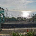 【無人駅】根府川駅　　JR東海道本線　神奈川県