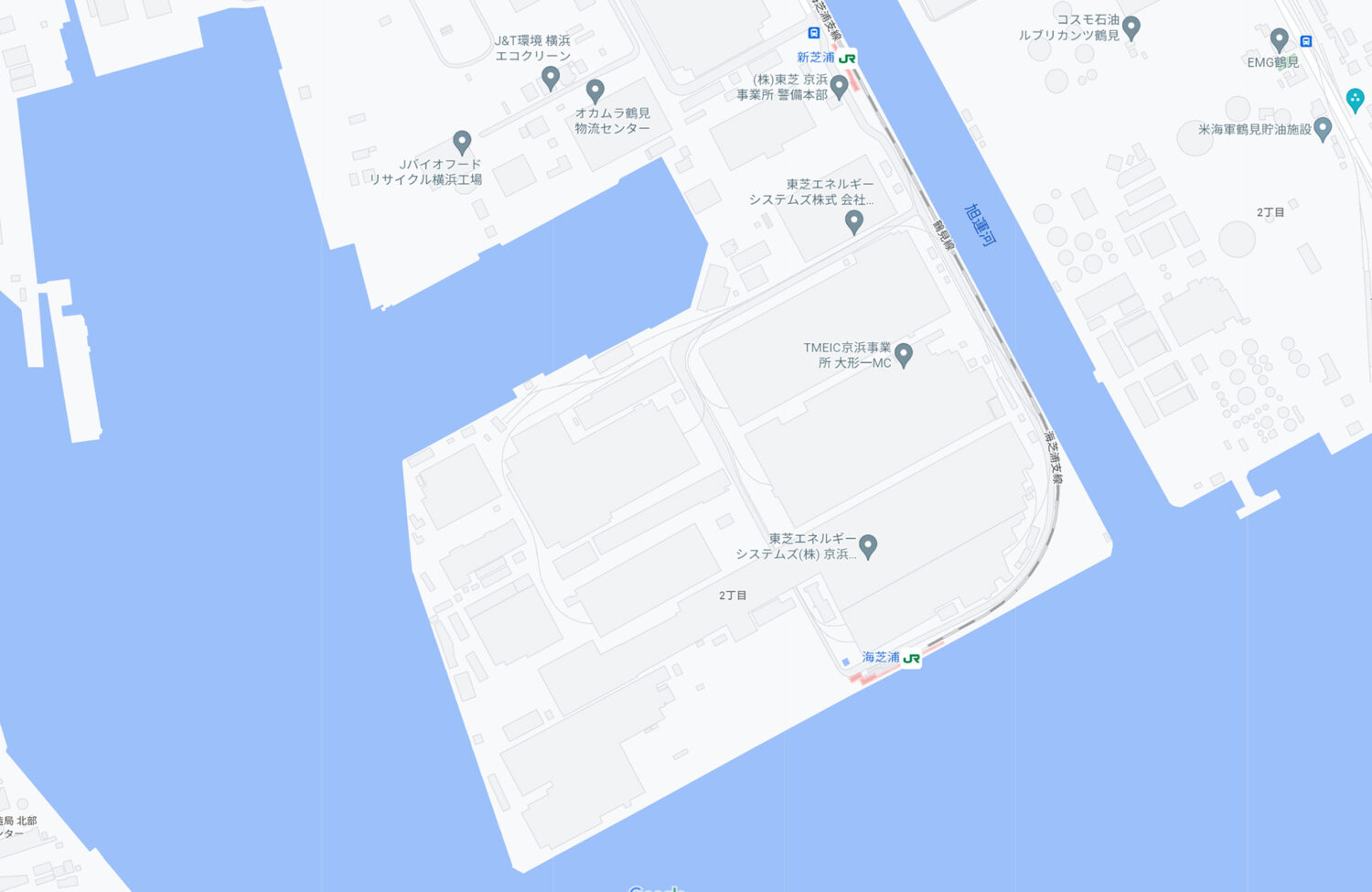 鶴見線と海芝浦駅 牧村あきこの 探検ウォークしてみない 廃線とダムと湿地とわたし