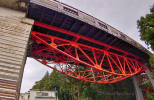 至近距離で初めてわかる本当の奥多摩橋