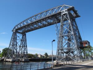 ブエノスアイレスの「プエンテ運搬橋」　Puente Transbordador