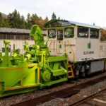 和賀仙人駅と除雪車　はたらく車はおもしろい