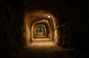 素掘りトンネルの秘密地下工場　酒の天然貯蔵庫に再生