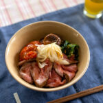 夏の終わりのローストビーフ丼