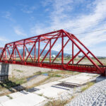 落橋した5連目のトラス　甦った別所線の千曲川橋梁