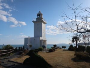 大須埼灯台への恋路、地図に載せずにわざと隠している？