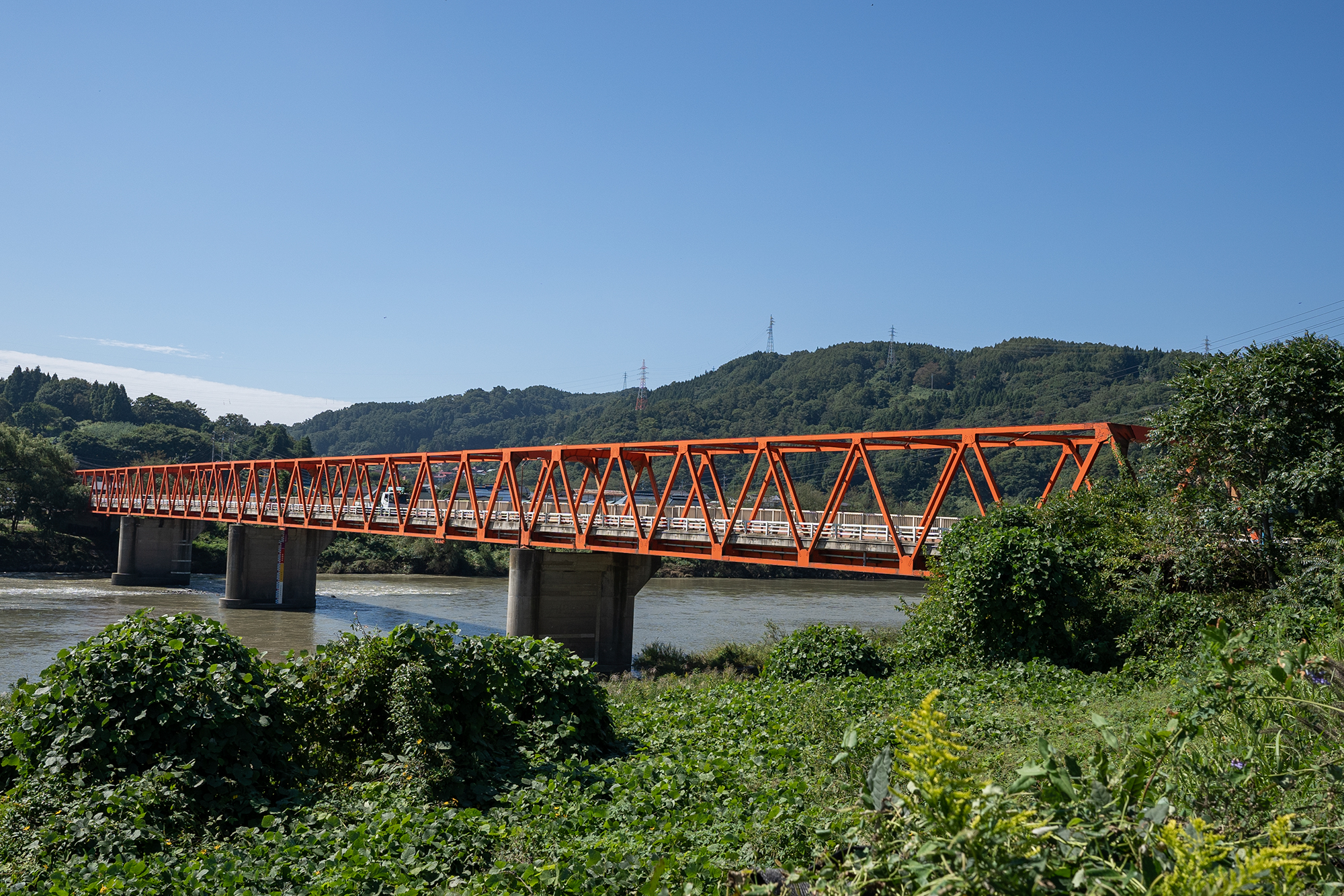 千曲川の古牧橋、舟橋→ゲルバートラスという希少な歴史　