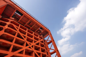 荒川放水路を記憶にとどめる赤水門と青水門を間近に【赤水門後編】