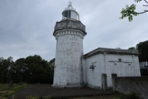 15分近くの連続上りがキツい市江埼灯台