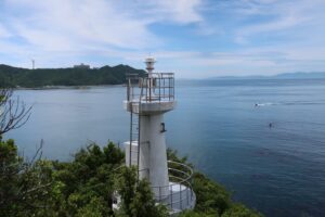 想定外の通行止めに想像以上の難路、難易度上級と言っていい釣島鼻灯台