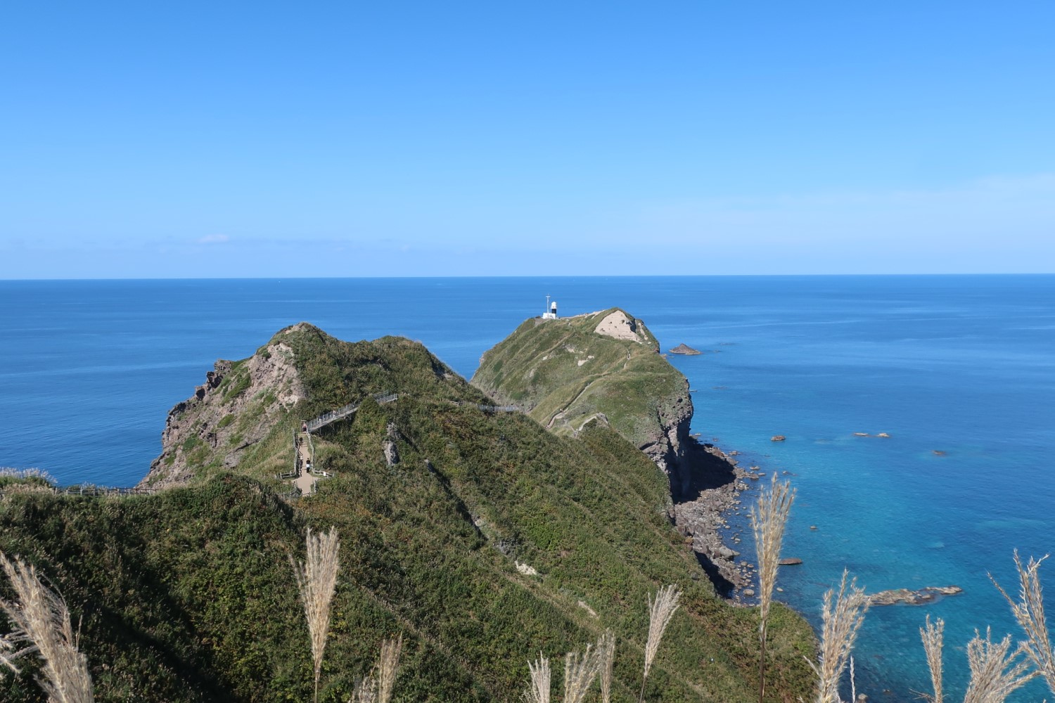 絶景！神威岬灯台