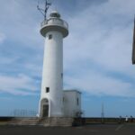 鮫角灯台は離れて見るだけで十分かも