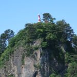 陸中弁天埼灯台を味わうなら遠景がいい、「見てからのぼる」か「のぼってから見る」か