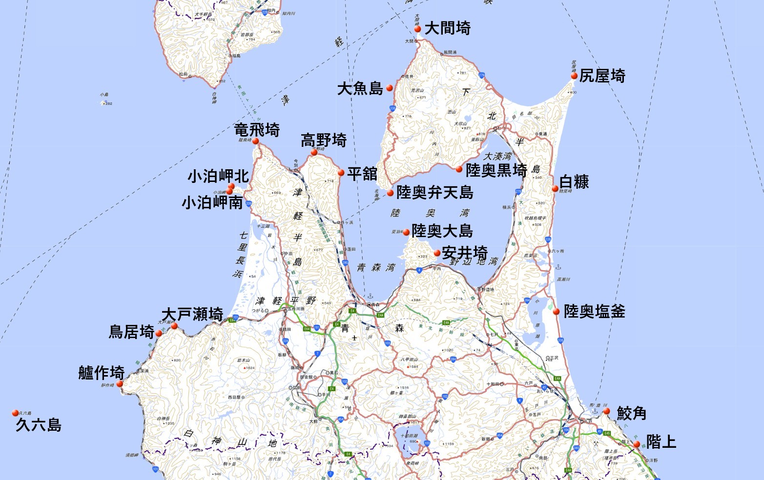 青森県の灯台、行けるところはぜんぶ行った――複雑な地形が生む、表情豊かな灯台たち